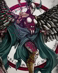 Image 2 of Fallen Angel of Doom - Fine Art Print