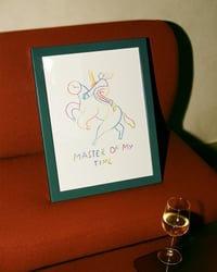 Image 1 of Master of my time - Giclée art print