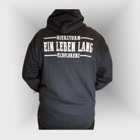 Image 2 of Pullover "Ein Leben lang" - Schwarz