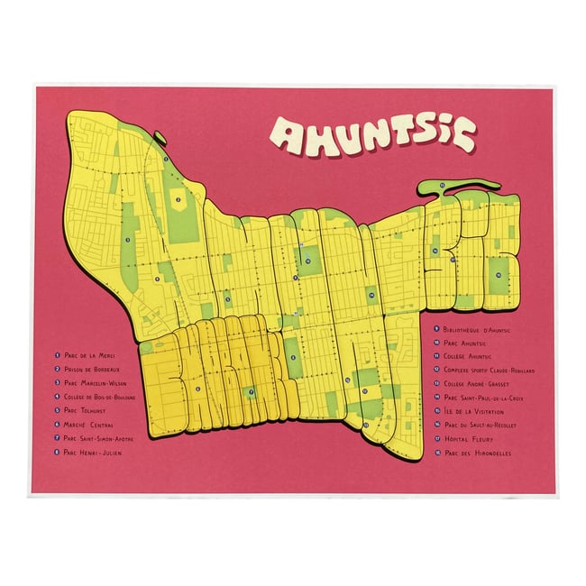 Ahuntsic Print