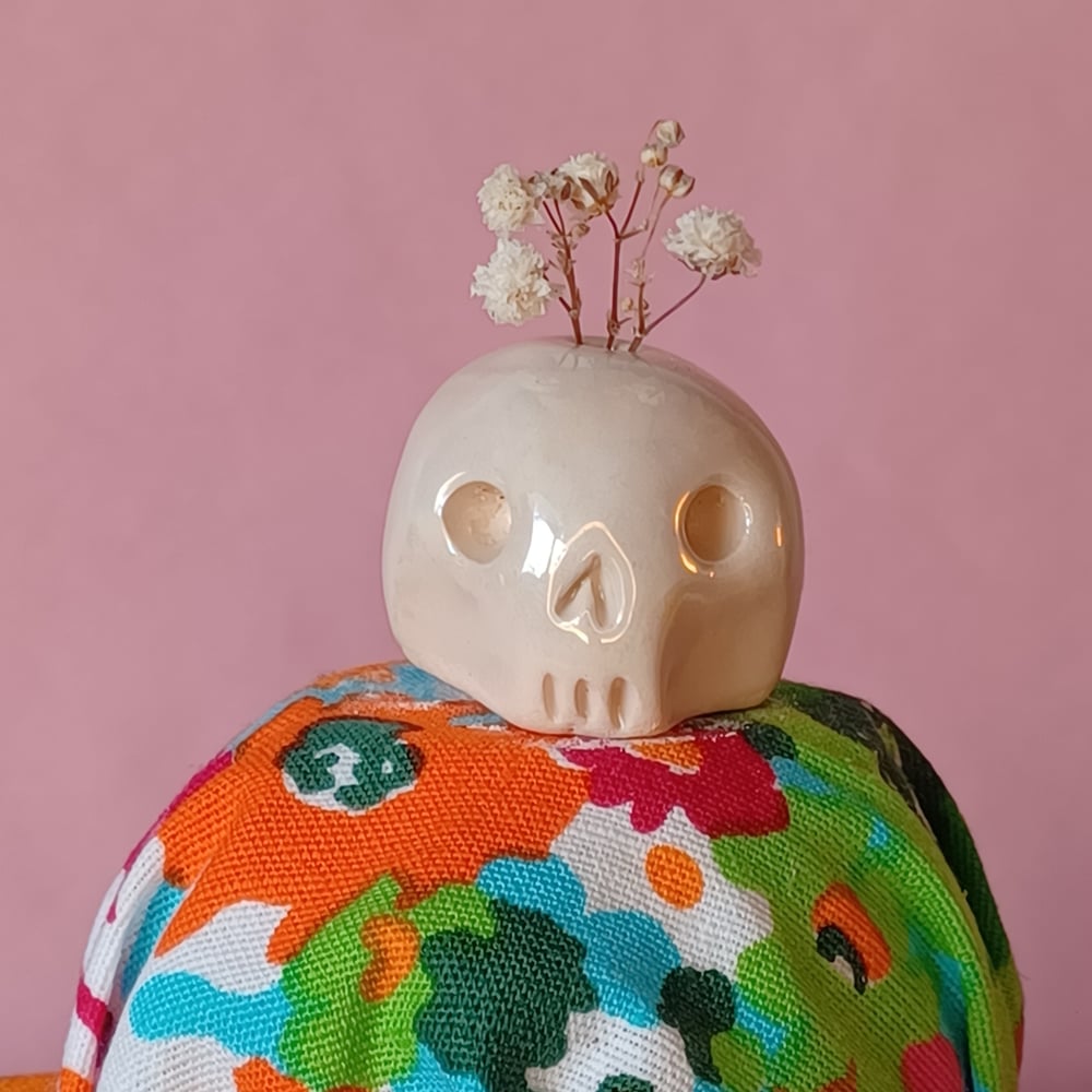 Image of MementoMori - blanche ou finition irisée