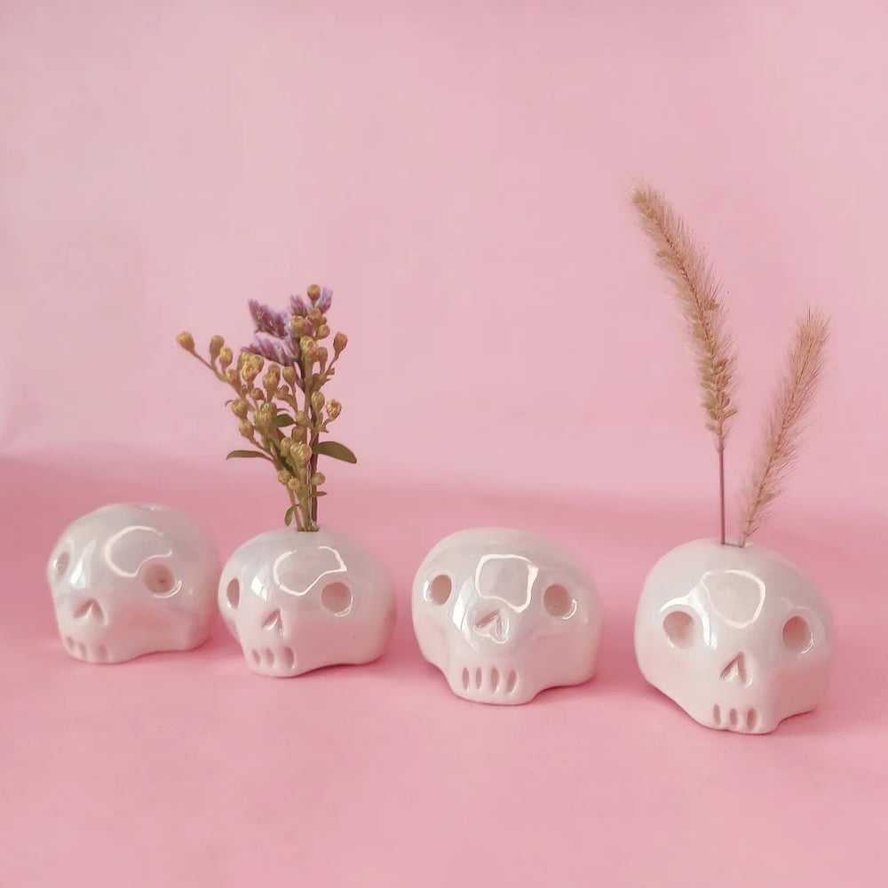 Image of MementoMori - blanche ou finition irisée