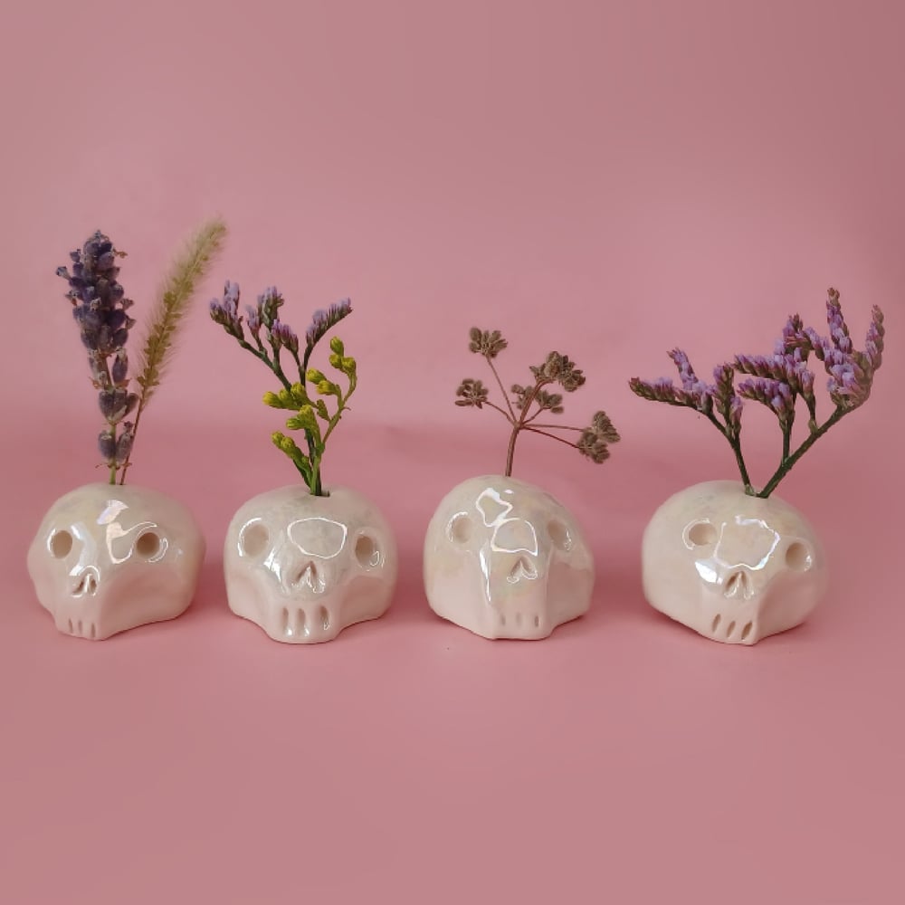 Image of MementoMori - blanche ou finition irisée