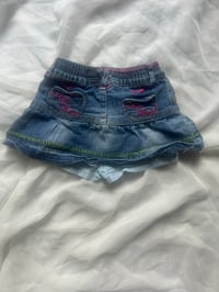Image 2 of Apple Bottoms Denim Skirt 