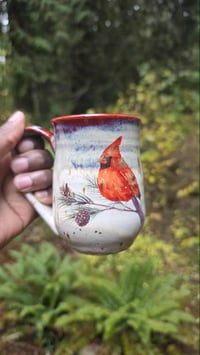 Christmas Cardinal Mug #1