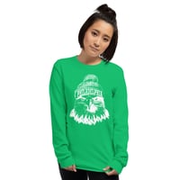 Image 3 of Philadelphia Winter Eagle Long Sleeve Tee – Irish Green