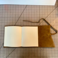 Image 3 of Tan Leather Wrap Journal