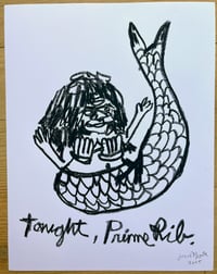 "Tonight, Prime Rib"