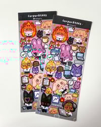 Image 1 of CorporAteez Sticker Sheet