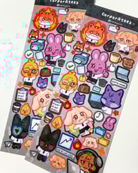 Image 3 of CorporAteez Sticker Sheet