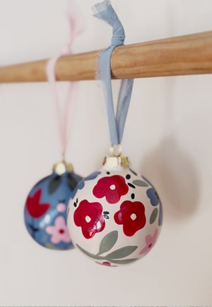 Image of ADORNOS DE NAVIDAD PINTADOS A MANO - 8