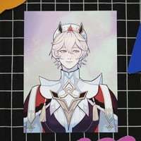 Image 1 of Dahlia • Genshin Impact, Medium Print