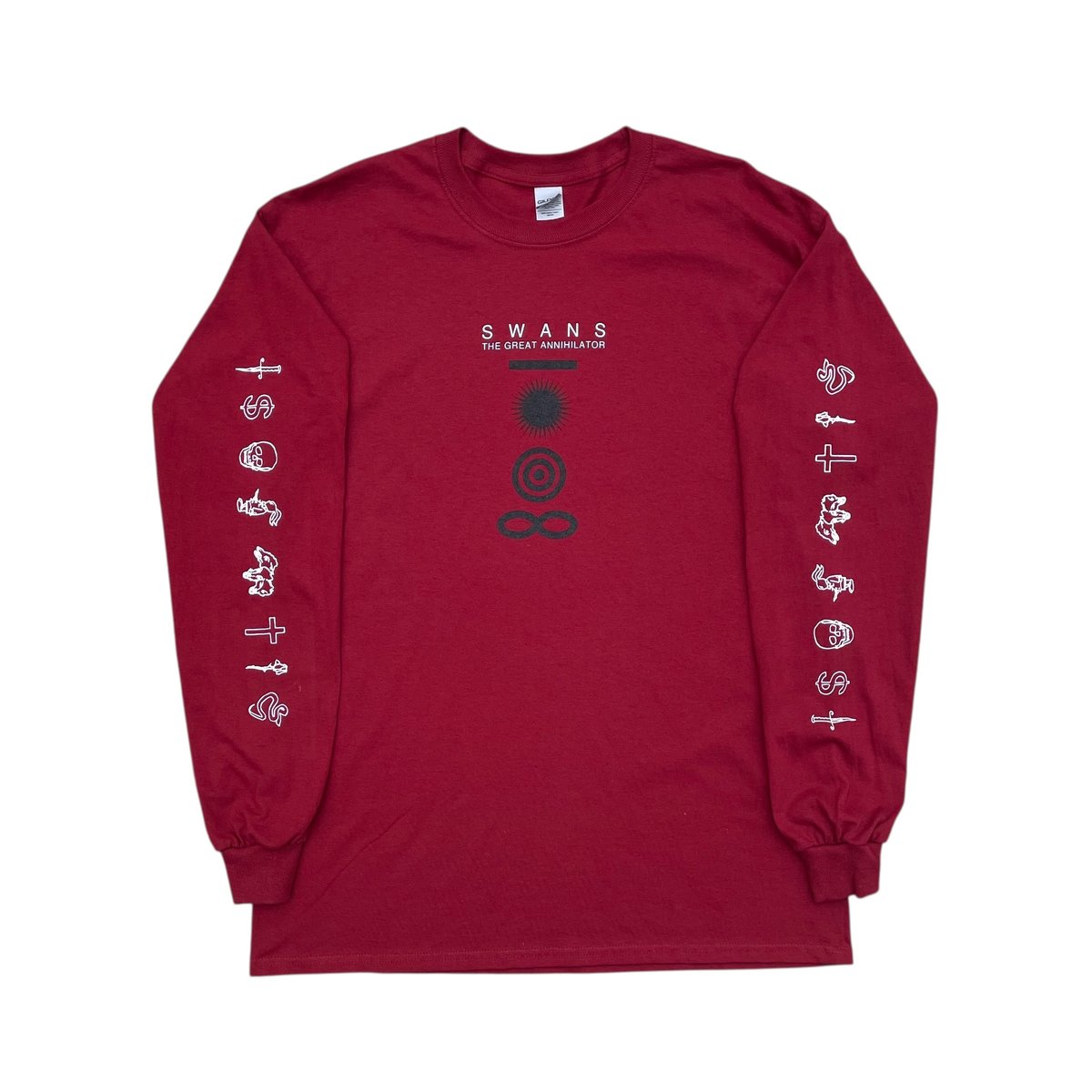 Image of THE GREAT ANNIHILATOR RED (LONG SLEEVE)
