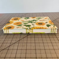 Image 1 of Sunflower Journal- Coptic and French Link Stitch