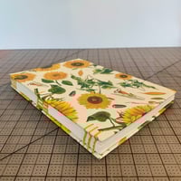 Image 2 of Sunflower Journal- Coptic and French Link Stitch