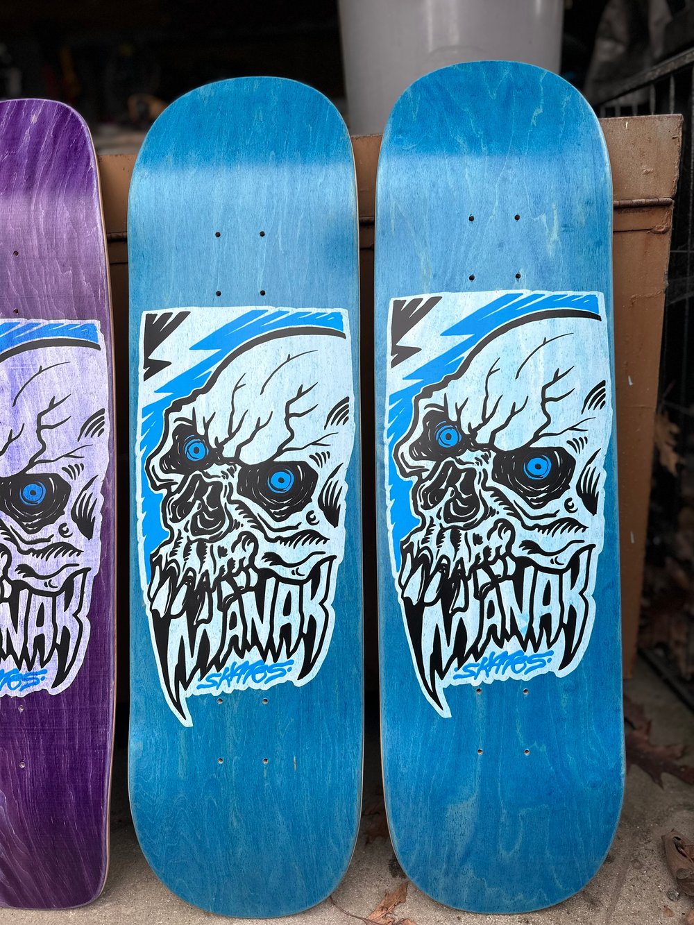 8.75" Popsicle - Excel Skull