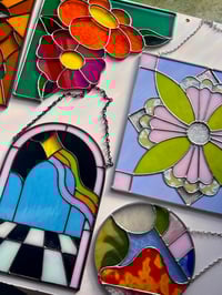 Image 5 of Abstract Suncatcher