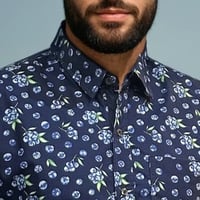 Image 2 of Camisa arándanos azul