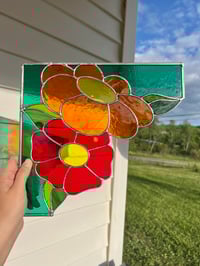 Image 2 of Corner Flower Panel