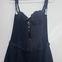 Image 1 of moschino cheap & chic corset dress