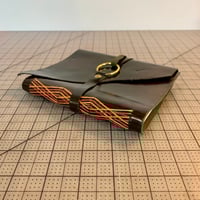 Image 1 of Dark Brown Leather Wrap Journal