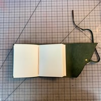 Image 3 of Dark Brown Leather Wrap Journal