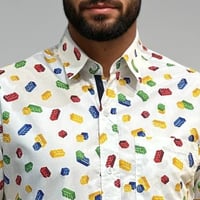 Image 2 of Camisa lego blanca