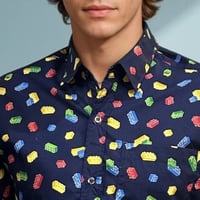 Image 2 of Camisa lego azul