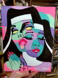 Image 1 of Psychedelic Prayer Original Painting