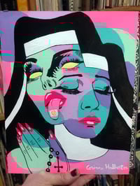 Image 5 of Psychedelic Prayer Original Painting