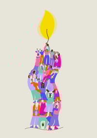 Image 2 of 'Illuminate' A4 Print