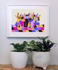 Image 1 of 'Every Floor is a Dancefloor' A3 Print