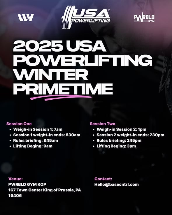 Image of USAPL 2025 Winter Primetime