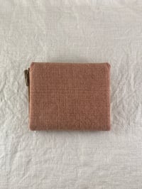 Image 2 of Handcrafted linen wallet  002