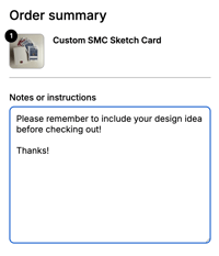 Image 2 of Custom SMC Sketch Card