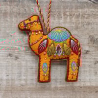 Image 1 of Yellow Camel Decoration