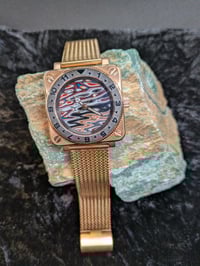 Image 1 of OBS - Detroit Agate Ford Paint Dial Automatic Watch