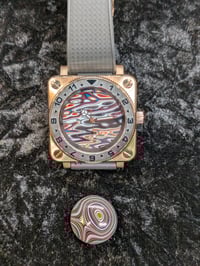 Image 5 of OBS - Detroit Agate Ford Paint Dial Automatic Watch