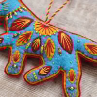 Image 4 of Blue Fox Decoration