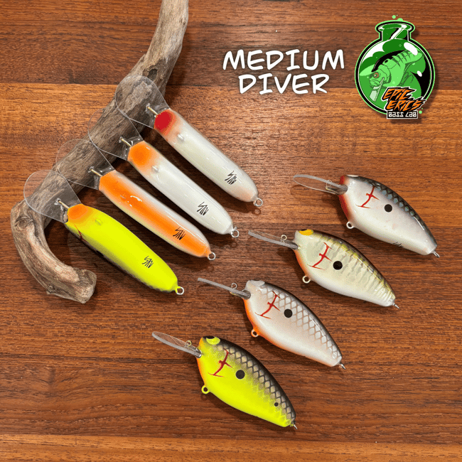 Epic Shad & Epic JR. Medium Diver Combo Set