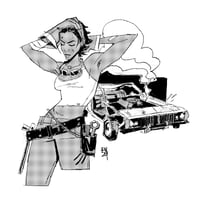 Alyx + Muscle Car Print