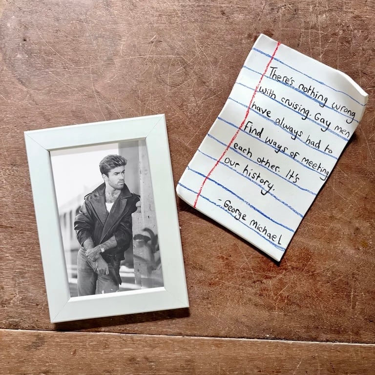 Image of George Michael ‘Cruising’ Porcelain note