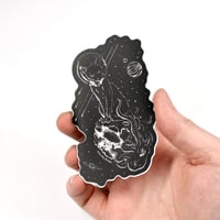 Pete The Catstronaut Vinyl Sticker