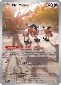 Mr. Mime - 179/165 - SV: Scarlet & Violet 151- Near Mint