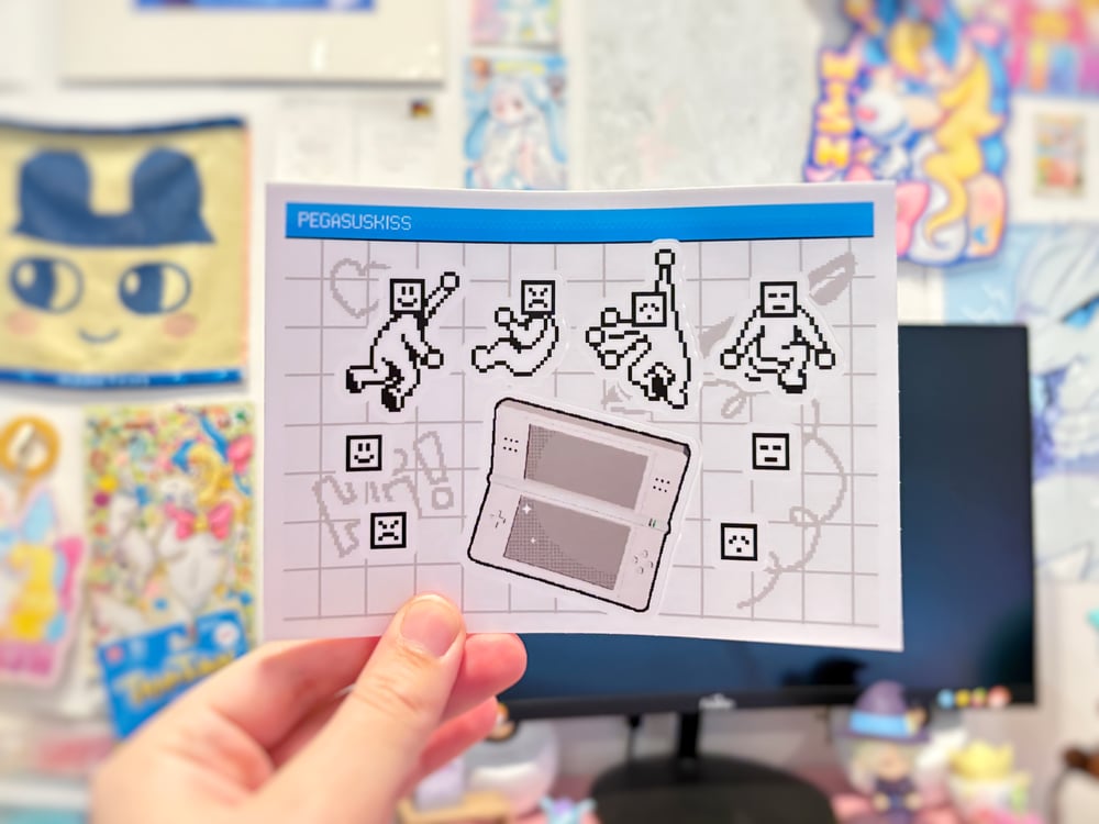 Image of Picto Chat Sticker Sheet