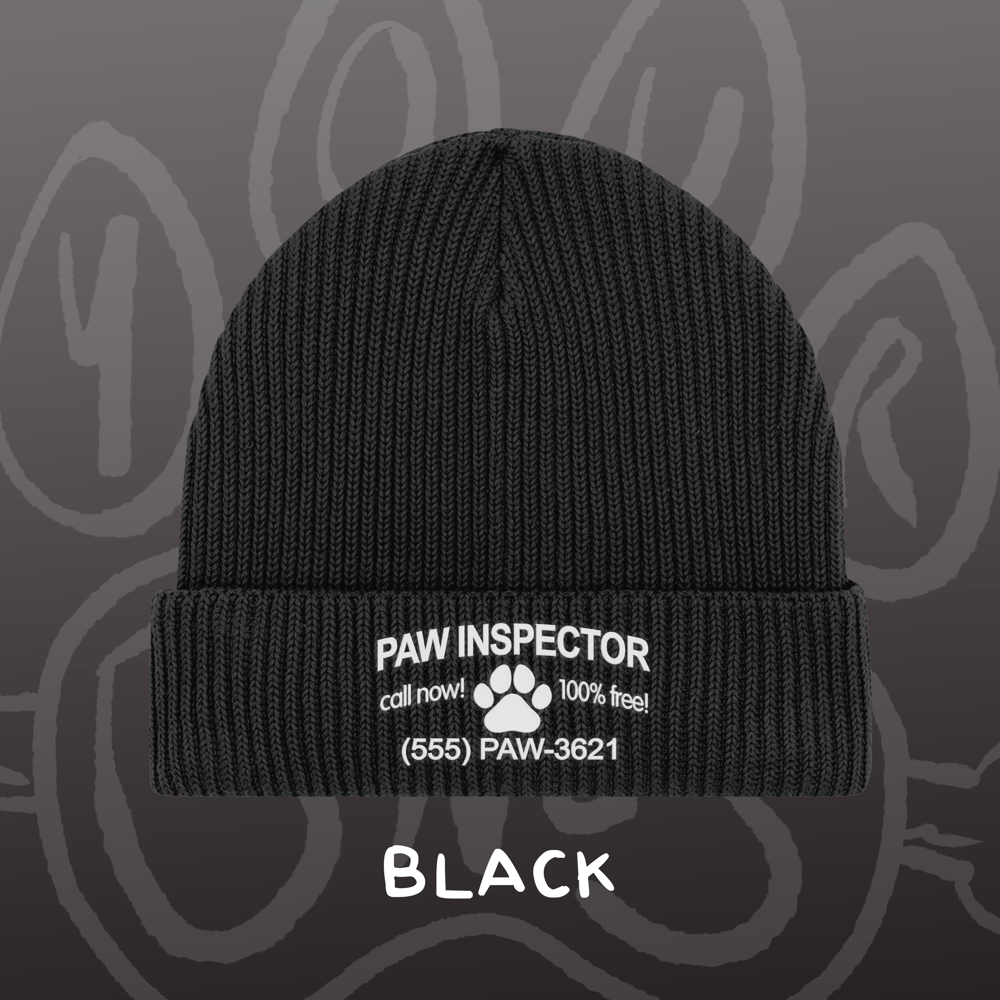 Image of PAW INSPECTOR - Fisherman Beanie