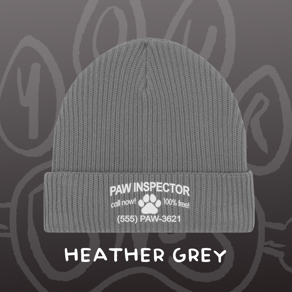 Image of PAW INSPECTOR - Fisherman Beanie