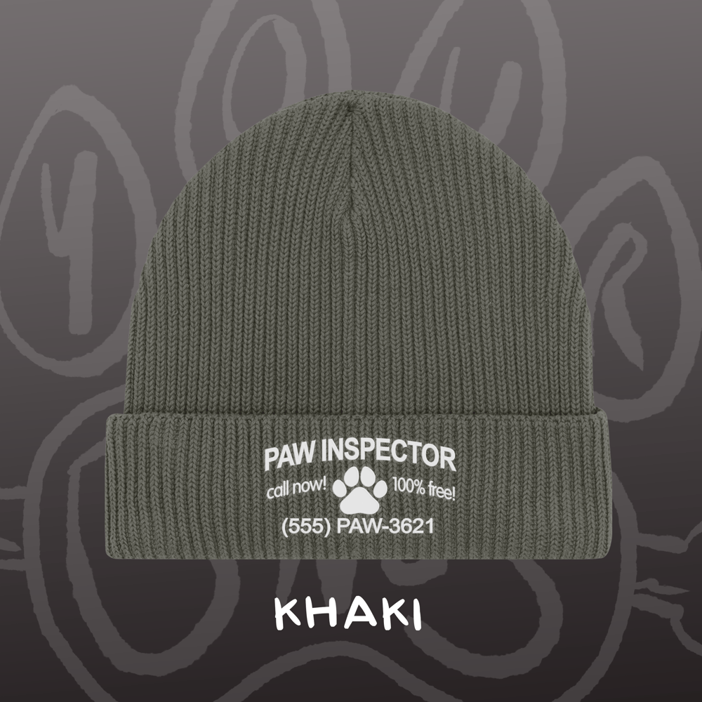 Image of PAW INSPECTOR - Fisherman Beanie