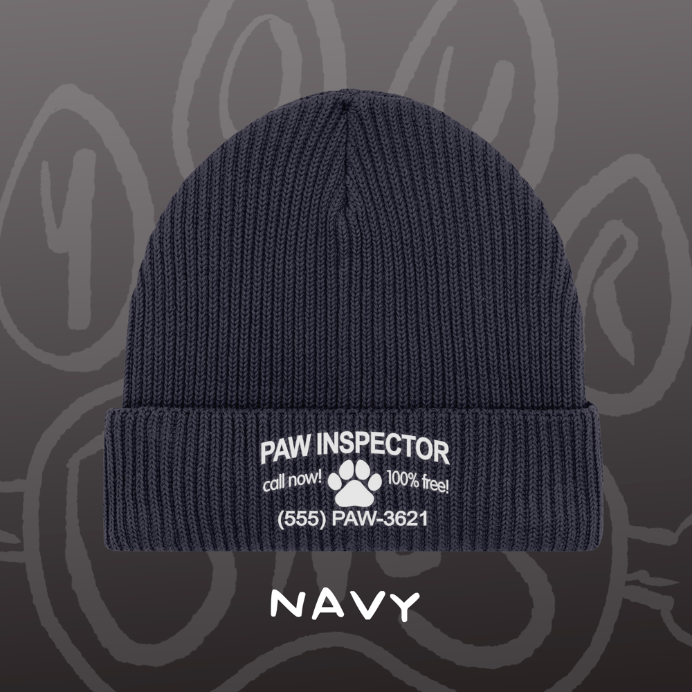 Image of PAW INSPECTOR - Fisherman Beanie