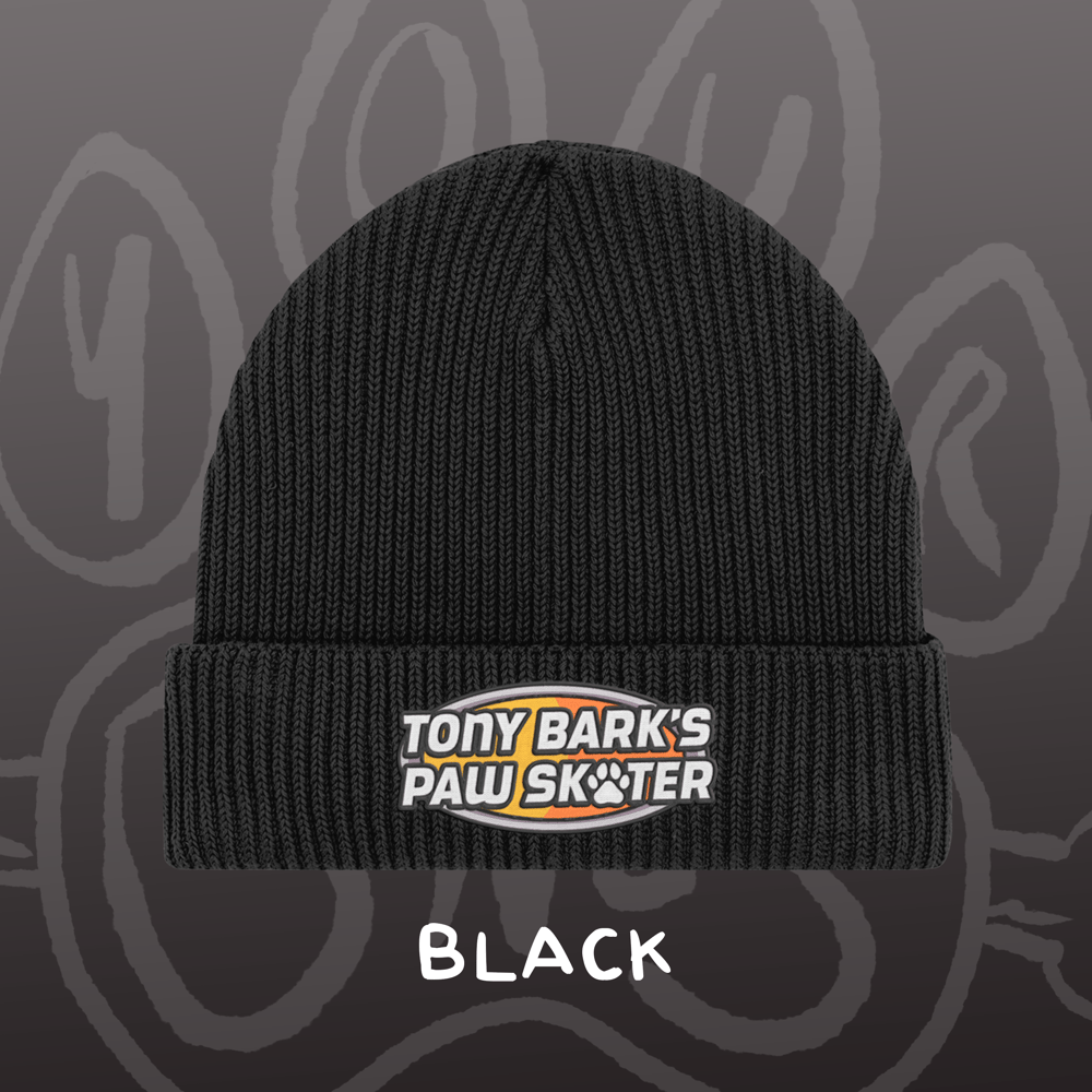Image of TONY BARK'S PAW SKATER - Fisherman Beanie